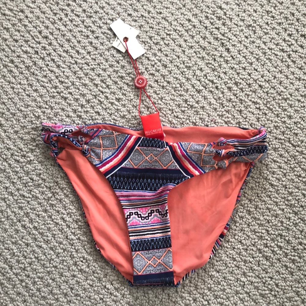 Red Carter swimsuit bottom